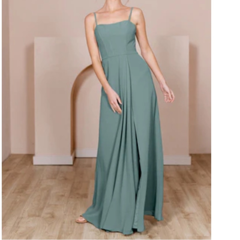 Revelry Sage Green Maxi Dress